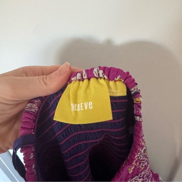 Anthropologie Maeve Silk Halter Dakeka Dress Size Small - Picture 7 of 8